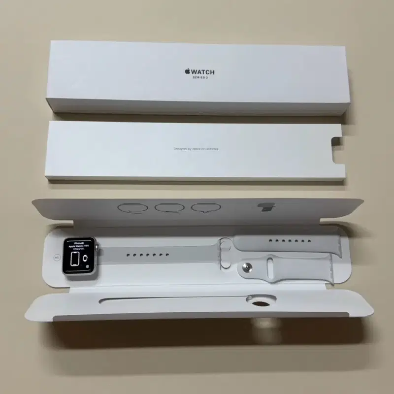 애플워치 Series 3 실버 풀박스