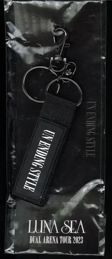 LUNA SEA DUAL ARENA TOUR 2023 [ SLAVE 한정판 ] 데이 컨셉 키체인 [ UN ENDING STYLE ]