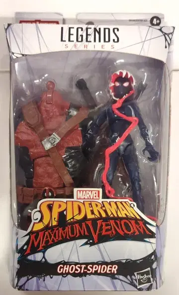 HASBRO MARVEL LEGENDS 베놈풀 VENOMPOOL 베놈풀 스파이더맨 MAXIMUM VENOM 고스트 스파이더 6인치