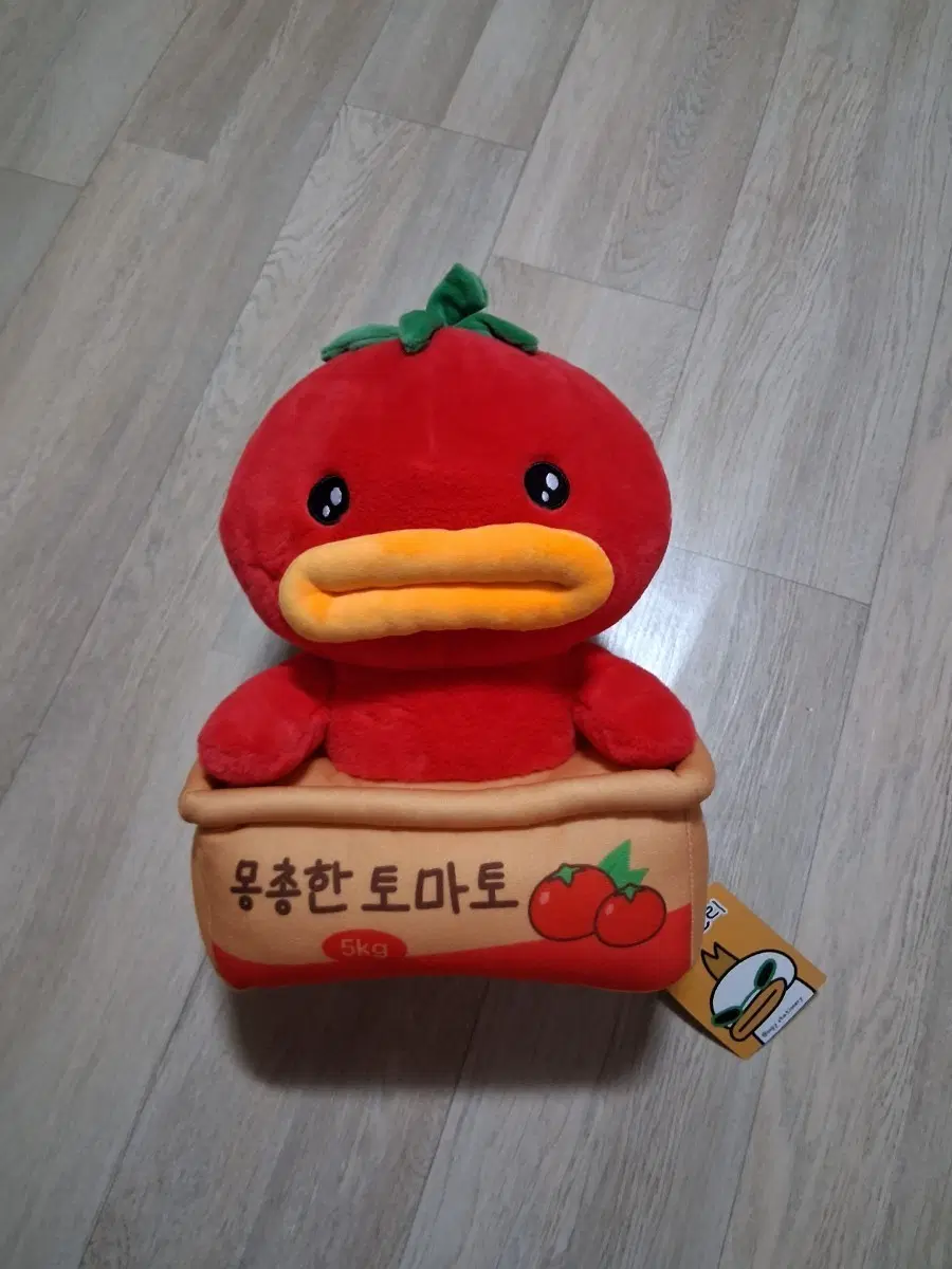 몽총한 오리농장 토마토27센티 봉제인형(무료배송)