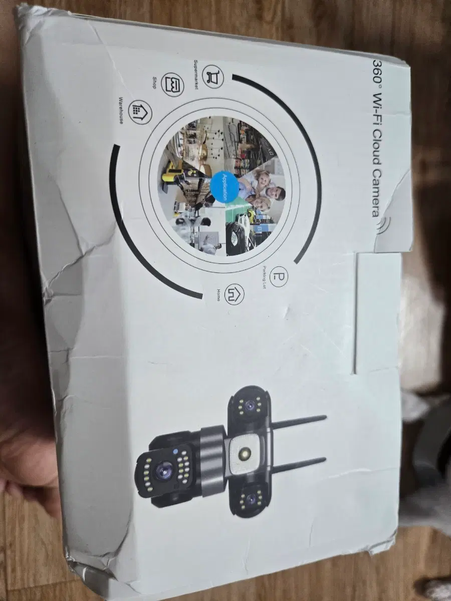 360도 와이파이 클라우드 카메라 cctv
