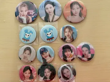 TWICE 나연 캔뱃지 13개
