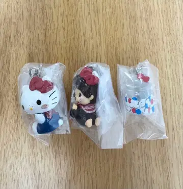 헬로키티 몽치치 메지루시 액세서리 3종 세트