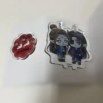 천관사복 화성 사련(청귀) 미니 아크릴 스탠드 애니메이트 카페