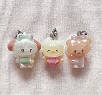 산리오 캐릭터즈 캡슐 토이 참 3종 세트
