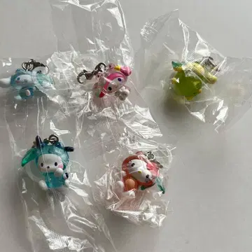가챠 산리오 케로케로 파티 메지루시 액세서리 5종