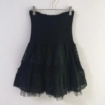 5704 MARIE LOUISE 모헤어 베어탑 레이스 스커트