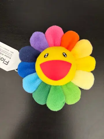 무라카미 다카시 카이카이키키 꽃 인형 배지 레인보우