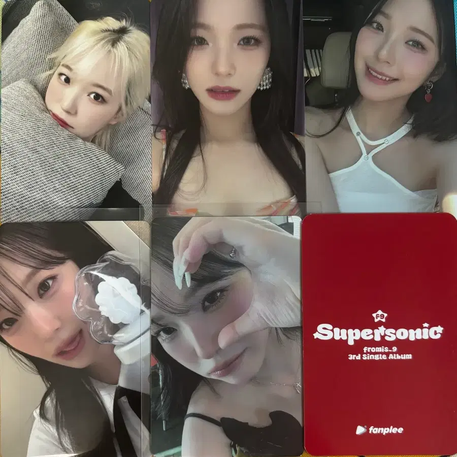 프로미스나인 백지헌 포토카드 8장