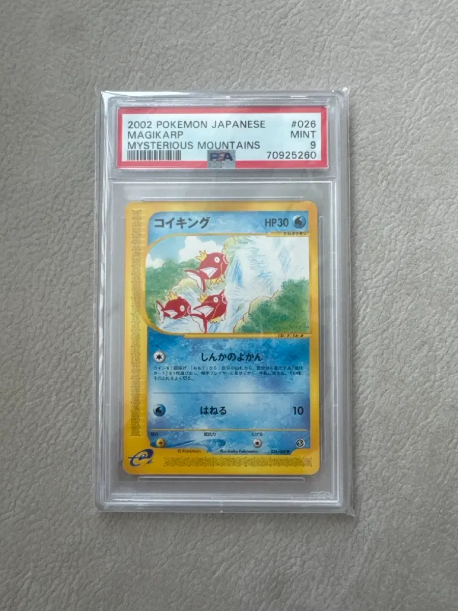 잉어킹 2002 psa9
