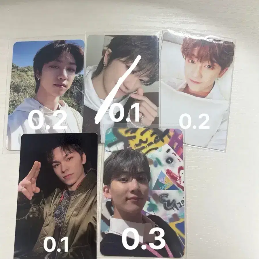 세븐틴 포카 판매 양도 합니다 정한 디에잇 명호 버논
