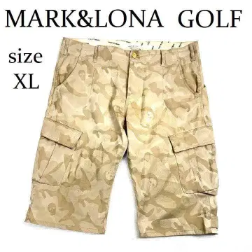 MARK&LONA 스컬 카모 카고 숏팬츠 XL 카모플라쥬 골프 13SS