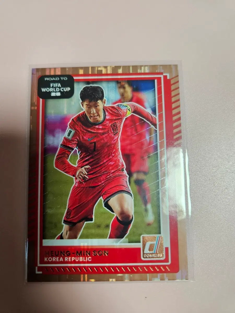 손흥민 2025 Donruss 브론즈