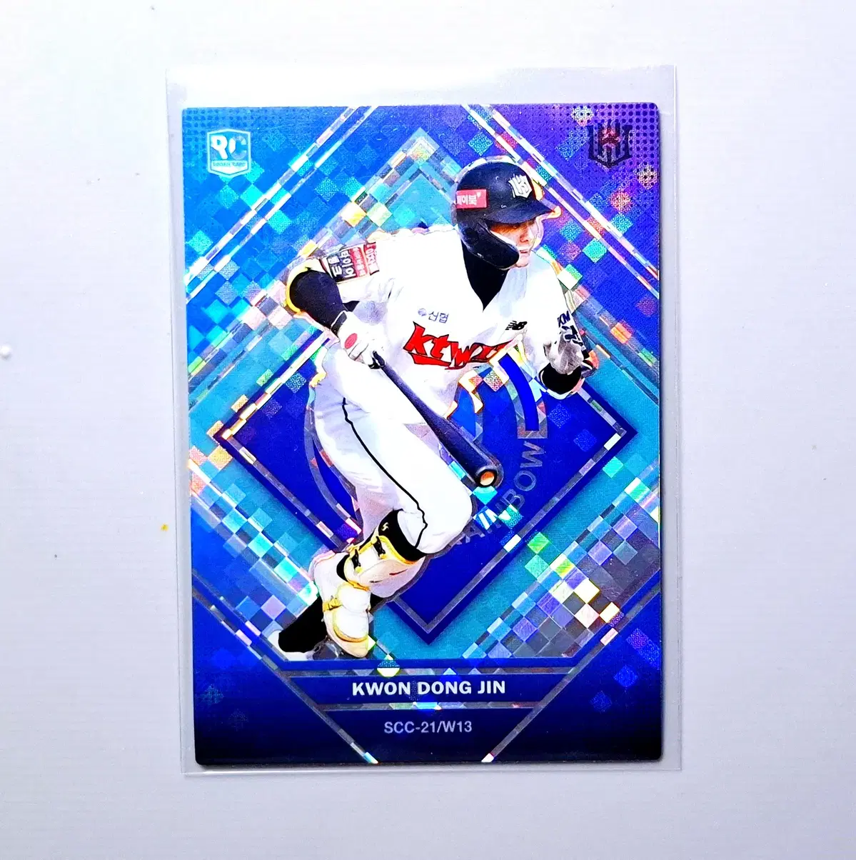 KT 권동진 루키 150한정 블루 2021 KBO SCC 레인보우