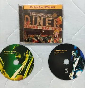 귀중한 초기 걸작 라이브 2CD 리틀 피트 [레이트 나이트 트랙스탑] 수입반