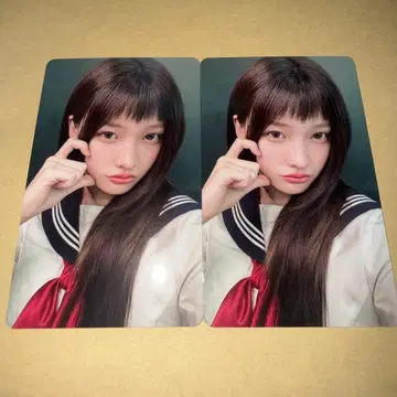 ILLIT I Got Your Back 트레이딩 카드 효고 고베 이로하 x 2