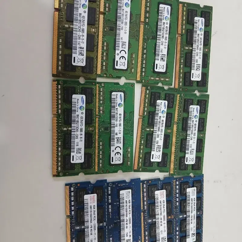 노트북 메모리 DDR4 4GB 12개 일괄