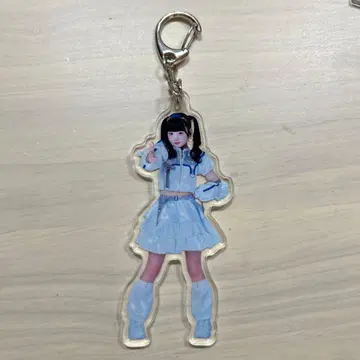 무지개 깃털 미니 아크릴 키링
