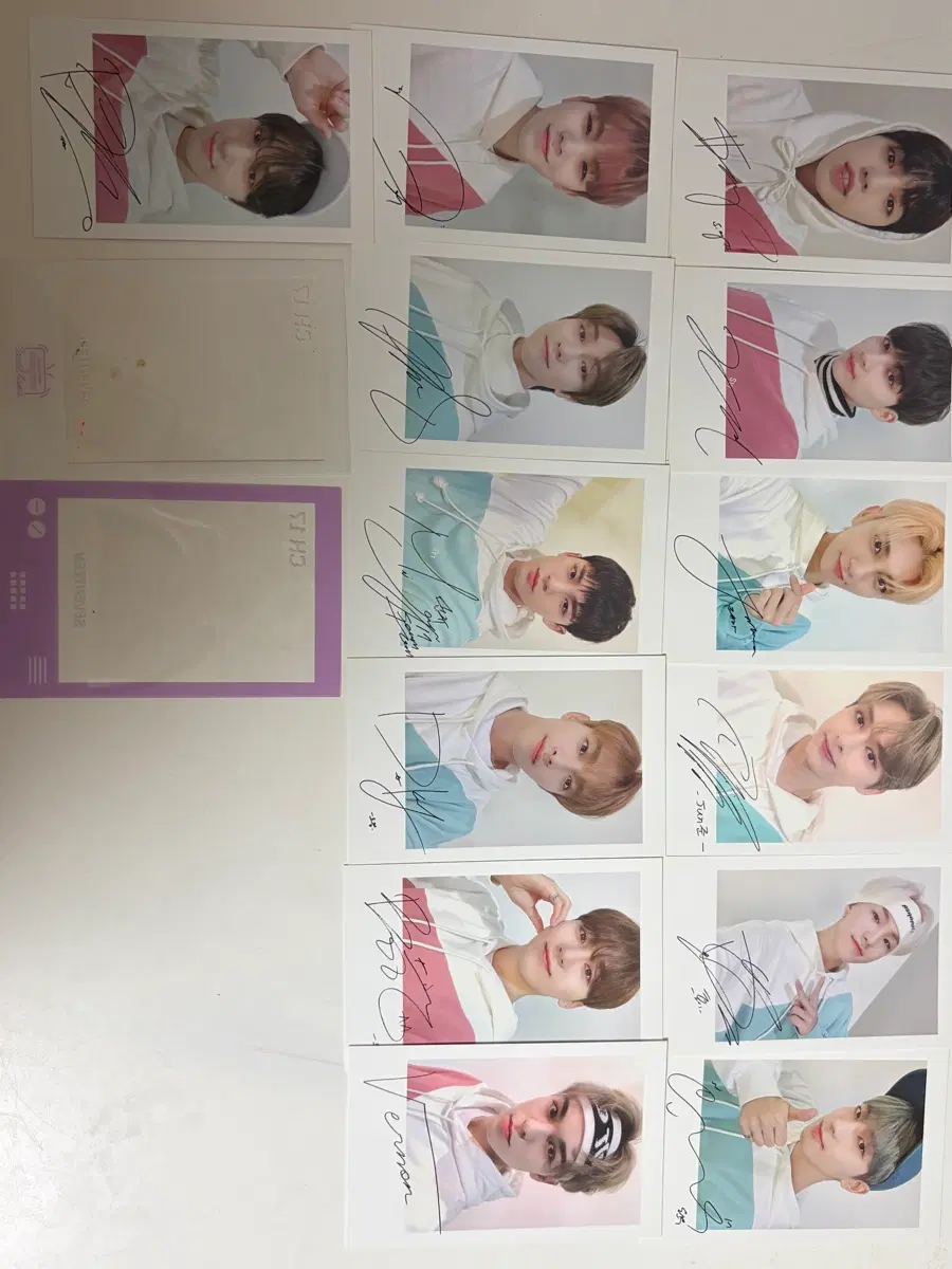 2020 캐랜 캐럿랜드 폴라로이드 포카 풀 A set