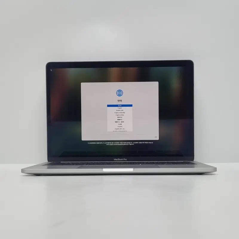 애플 맥북프로13 터치바 MXK62KH/A i5 8GB 256GB 실버