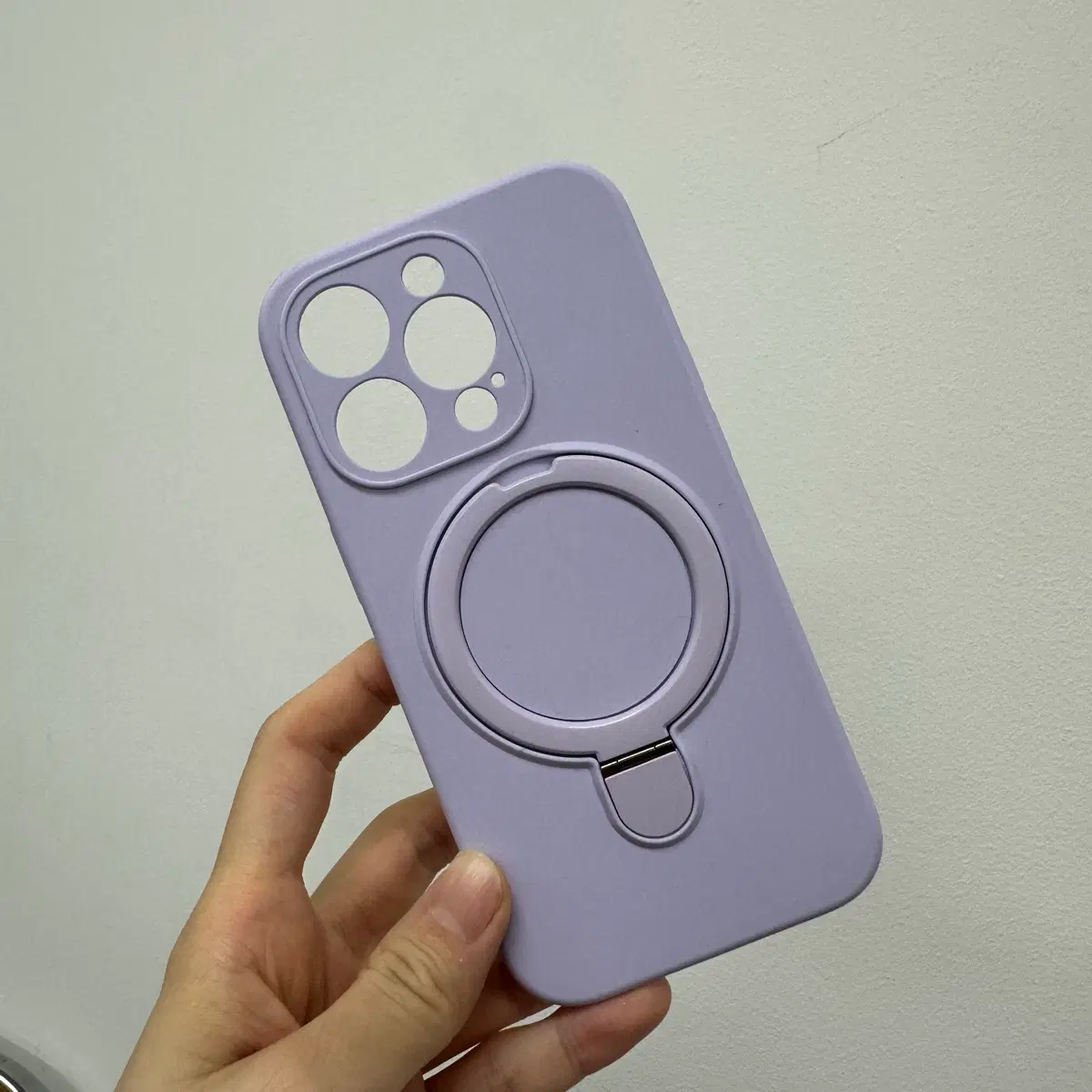아이폰 14 PRO MAX 맥세이프 거치대 라벤더 폰케이스