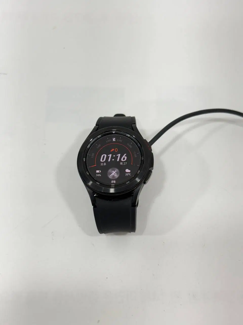 갤럭시워치4클래식+충전선 42mm 블랙 Y2109