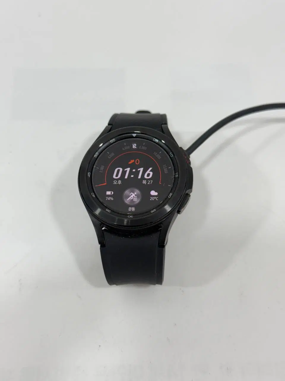 갤럭시워치4클래식+충전선 42mm 블랙 Y2109