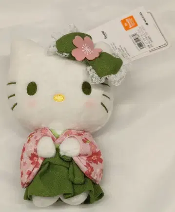 산리오/나카지마코퍼레이션 봉제 인형 에코백 헬로키티 말차 기모노 2026년