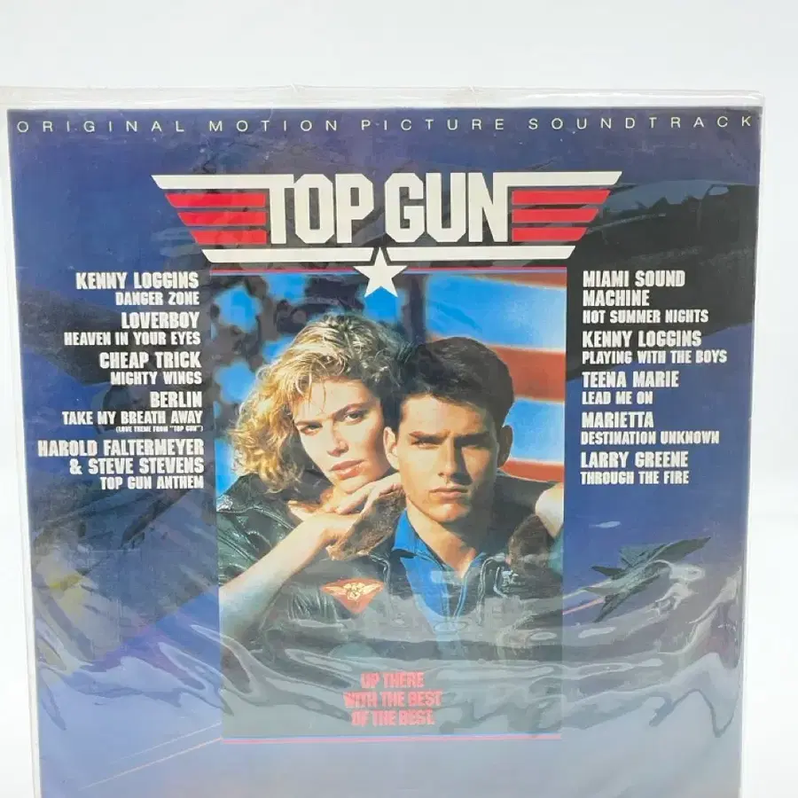 [LP/미개봉] 탑건 TOP GUN OST [한국 CBS 레코드]