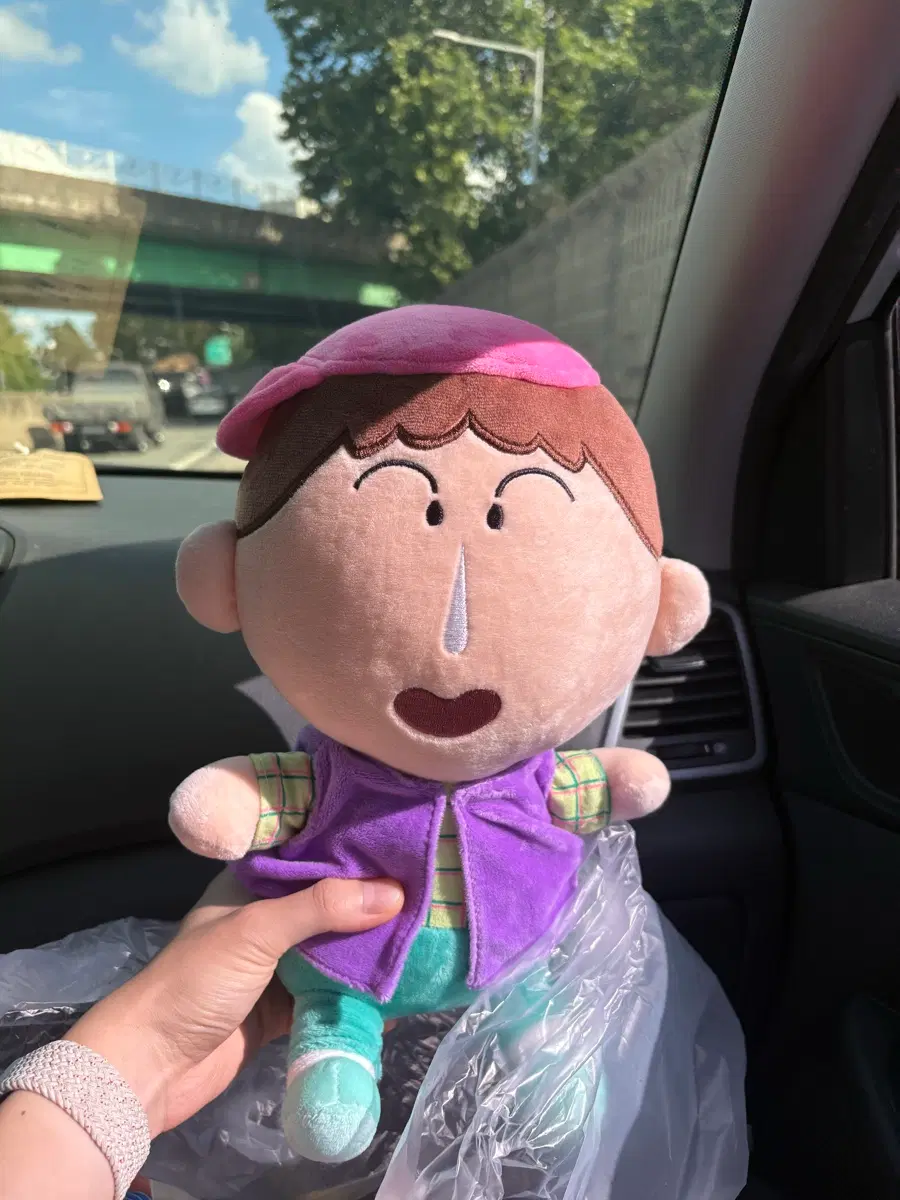 맹구 봉제인형 (모자ver.)