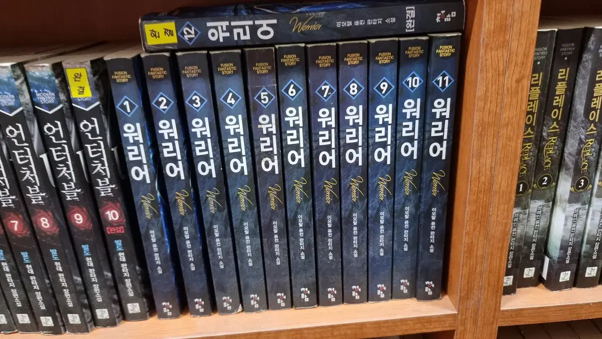 워리어 1-12 완 이모탈 퓨전 판타지 소설