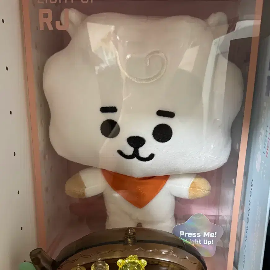 BT21 RJ 라이트 인형 알제이