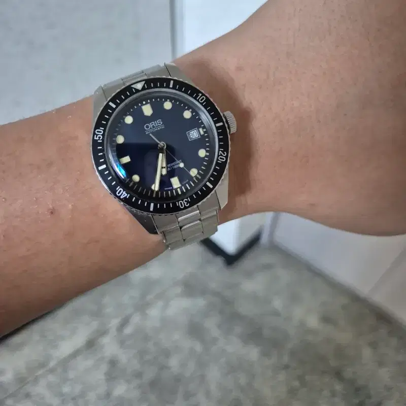 오리스 65 식스티파이브 딥블루 42mm 풀박스