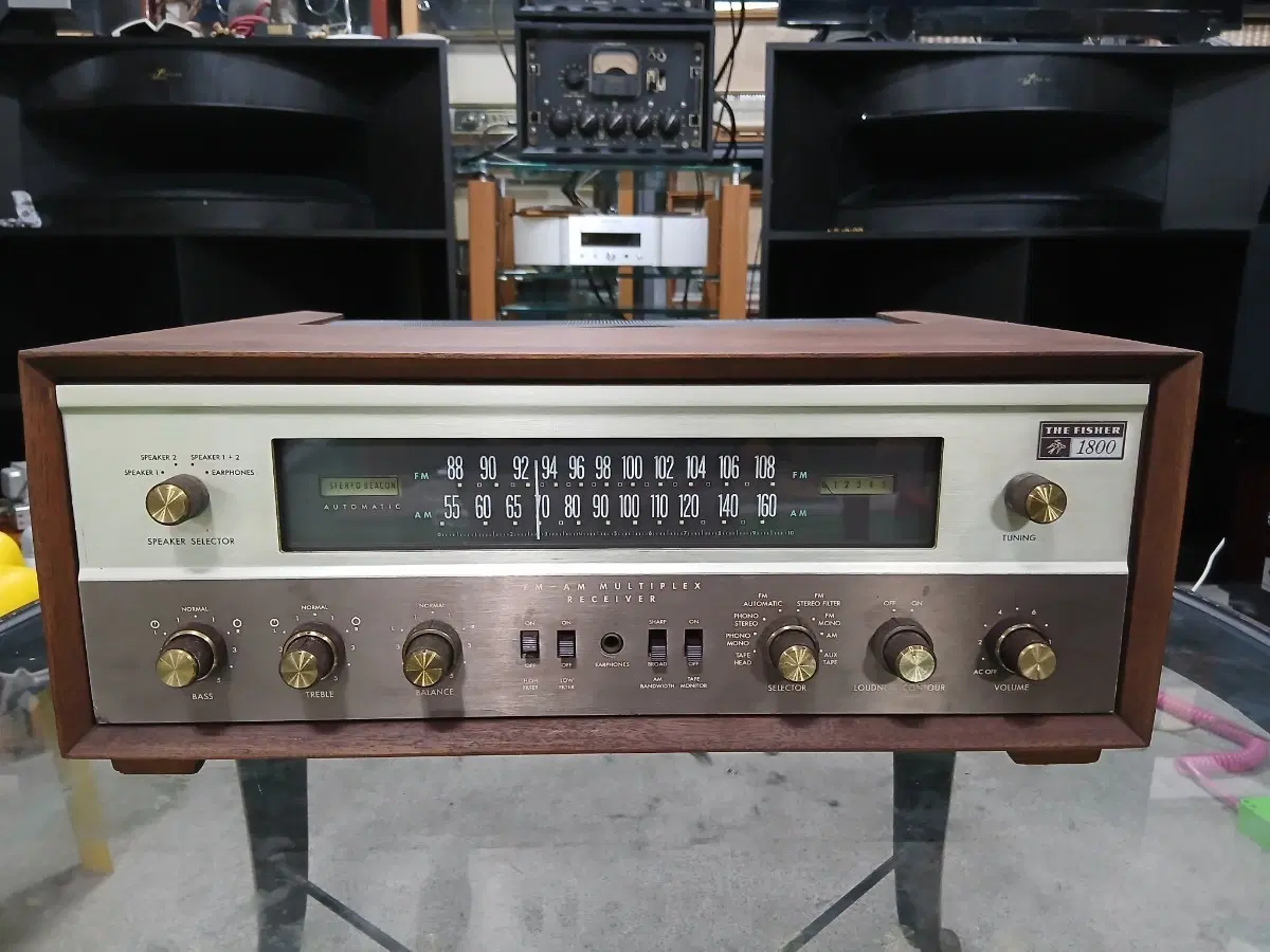 피셔 1800 리시버앰프