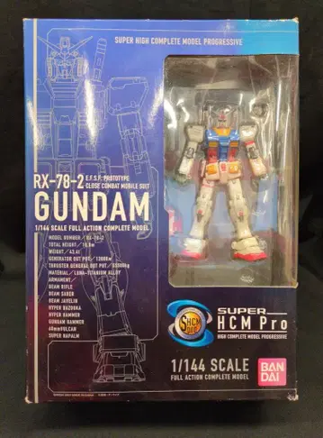 반다이 SHCM Pro 기동전사 건담 RX-78-2 건담