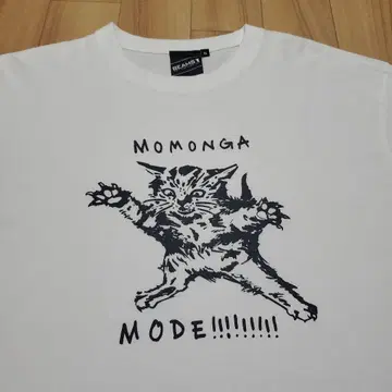새상품급 BEAMS MOMONGA MODE 모몽가 모드 티셔츠