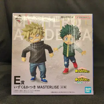 BANDAI SPIRITS 제일복권 나의 히어로 아카데미아 -더욱 저 너머로- E상 이즈쿠&카츠키 MASTERLISE