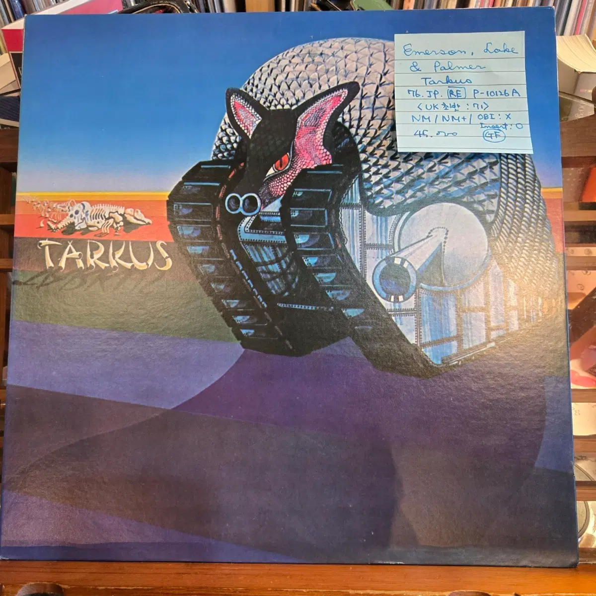 Emerson,Lake & Palmer.tarkus.76.JP.RE.NM/NM+.민트급LP
