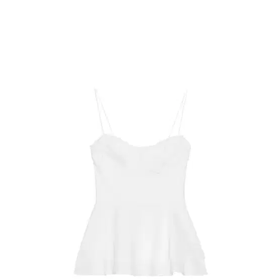 Zara 화이트 콤비 탑