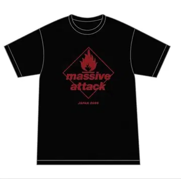 Massive Attack 투어 T셔츠 후지록 FUJI ROCK