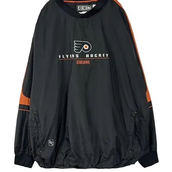 [M] CCM 90s NFL 빈티지 필라델피아 플라이어스 풀오버져지