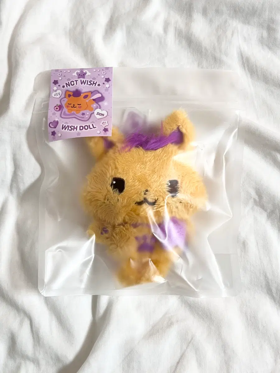미개봉 새상품 시오닝 ) 오리지널 위시돌 양도 시온 판매 인형 키링 엔시티위시 nctwish sion wishdoll 애장품