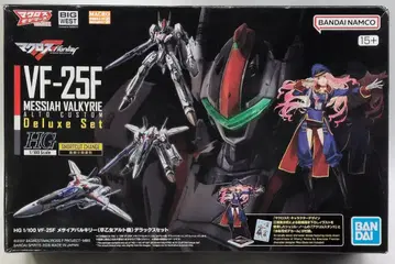 반다이 VF-25F 메시아 발키리 (사오토메 알토기) 디럭스 세트