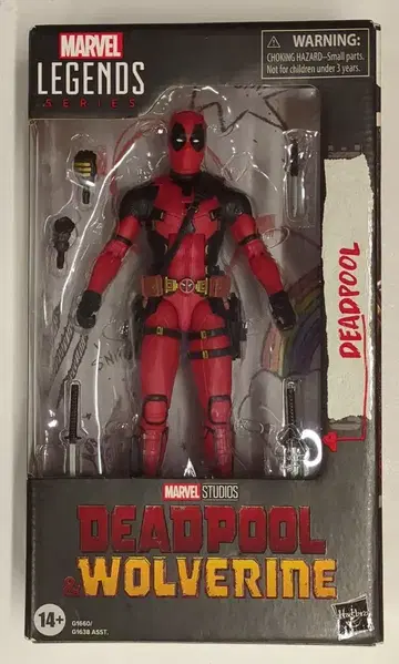 HASBRO 마블 레전드 (액션 피규어) 데드풀 & 울버린 데드풀 6인치