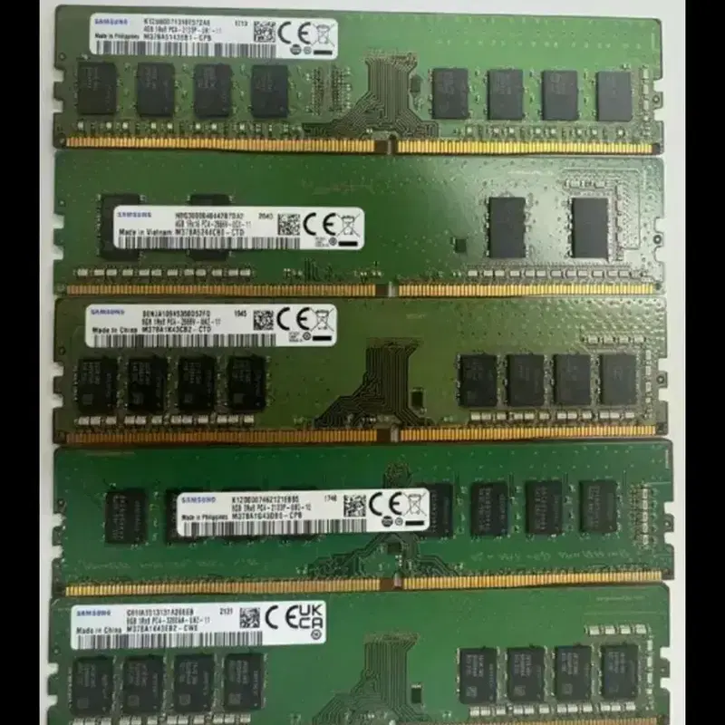 삼성 DDR4 PC4 램 4GB, 8GB 판매합니다.