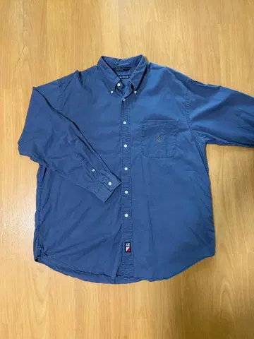 NAUTICA 노티카 긴팔 셔츠 블루 XL