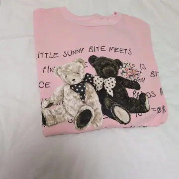 Little Sunny Bite x PINK HOUSE 티셔츠