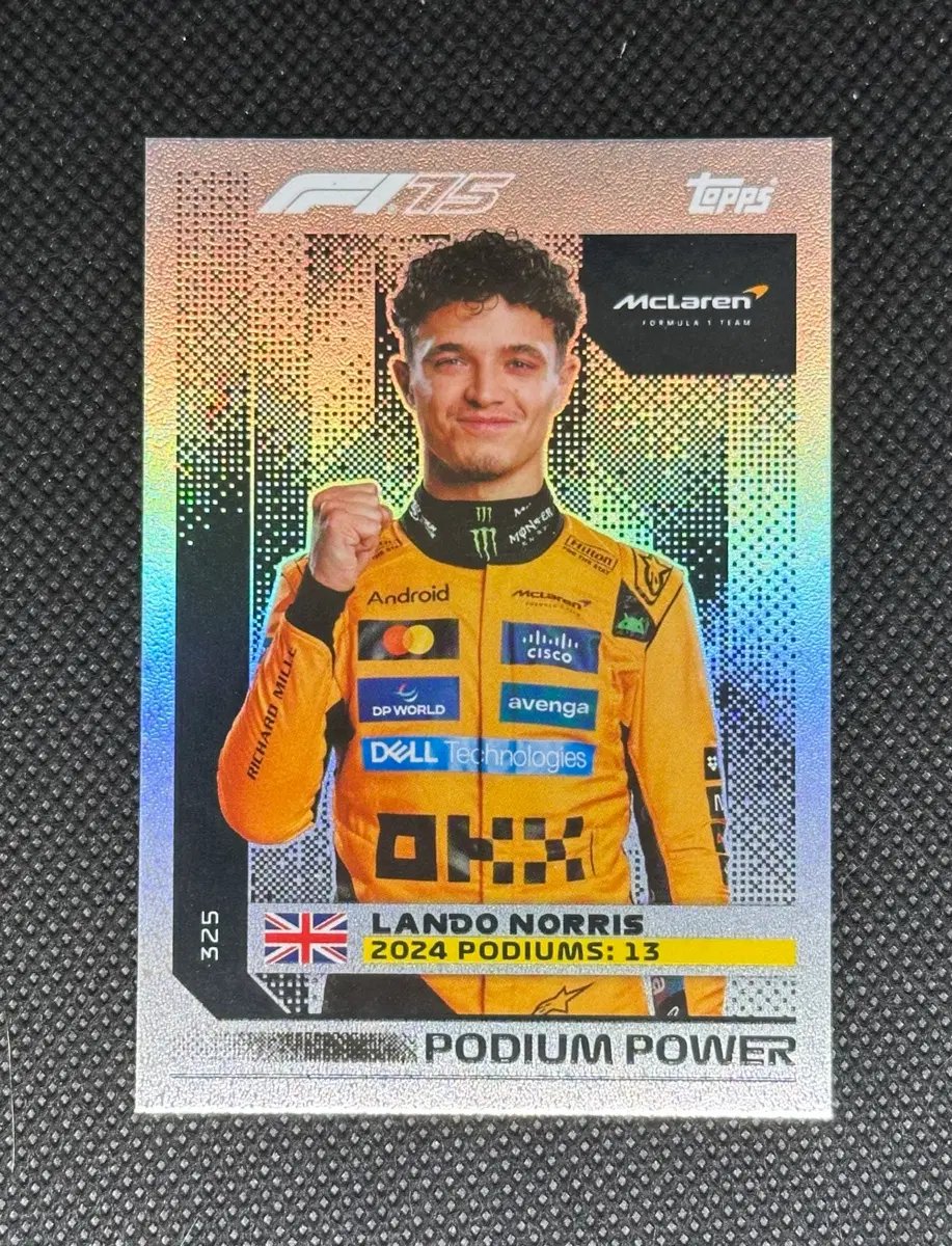 2025 탑스 f1 터보 어택 랜도 노리스