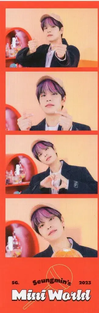 StrayKids 2023Seasons Greeting Seungmin 4CUT Photo