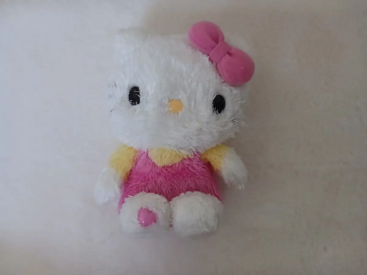 고전 키티 인형 핑크 복실 하트